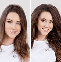 Princess hair, преди и след