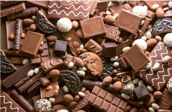 различни видове шоколад