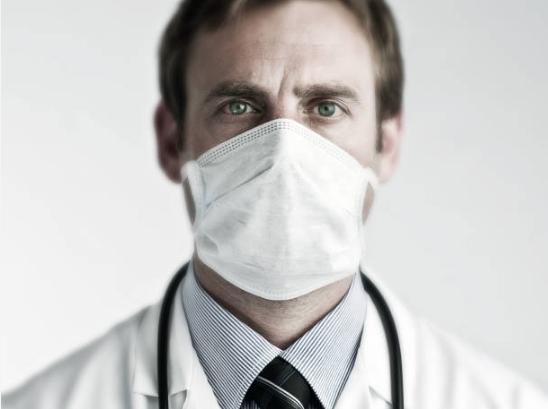 маска за лице, лекар, грип, вирус
