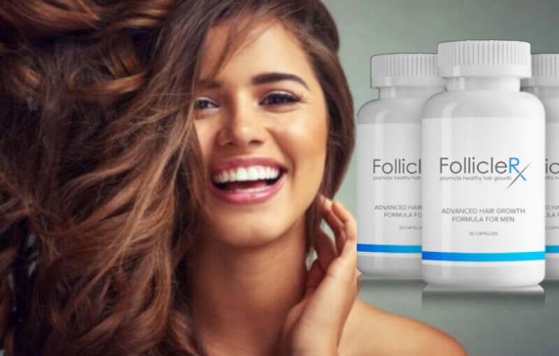 folliclplus360 kapsle, žena, vypadávání vlasů