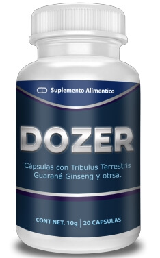 Dozer pastillas 20 potencia Mexico