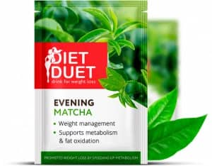 Diet Duet sachet, evening matcha