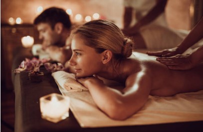 massaggio, sauna 