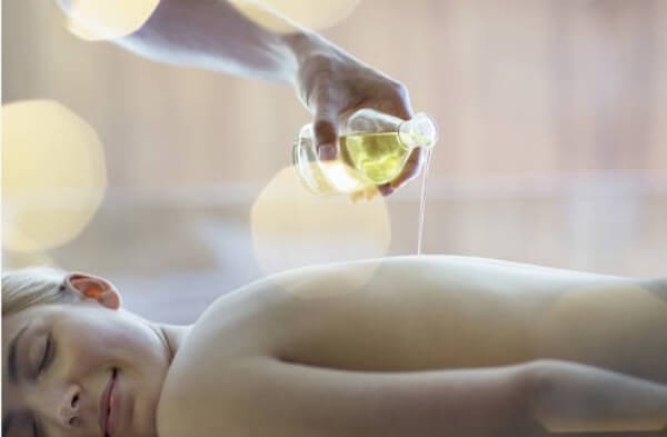 essential oil, massage