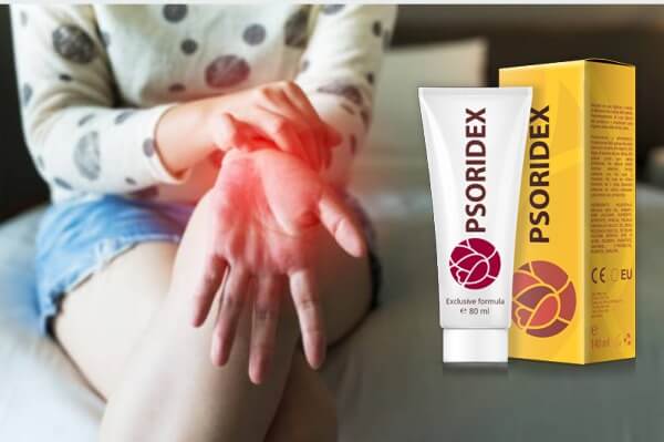 Psoridex cream, hand