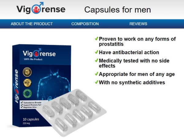 vigorense capsules official website