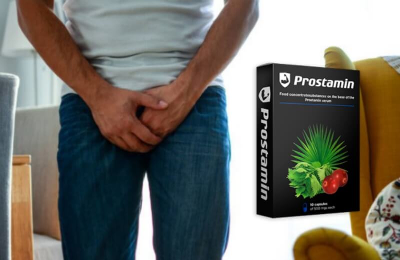 Prostamīna kapsulas, vīrietis, prostata