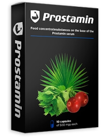 Prostamīna kapsulas prostatas dziedzerim