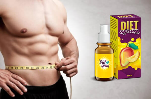 man, weight loss, diet spray