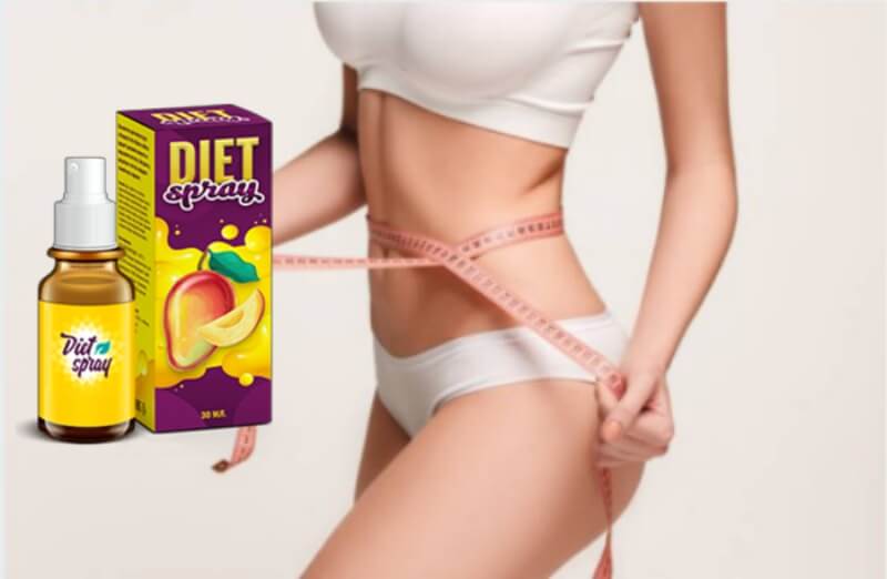 diet spray, slim woman, weight loss