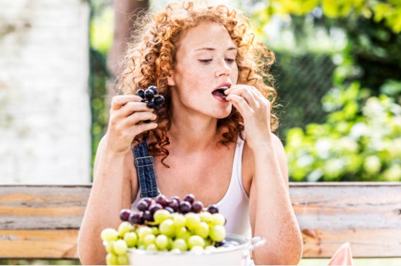 de vida saludable, piel, alimentos