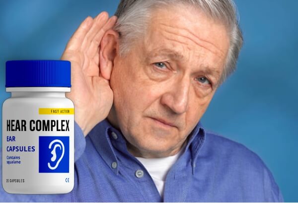 capsules, man, hearing, ears