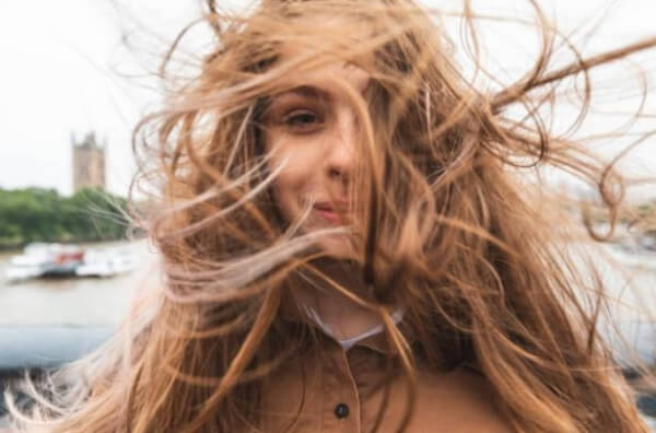 hair, wind