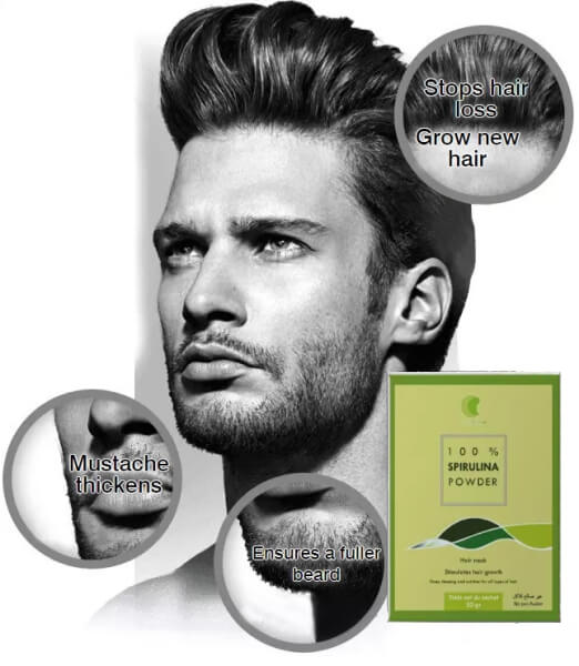 Spirulina Hair Mask Review Hair Growth & Elasticity Price in Morocco?