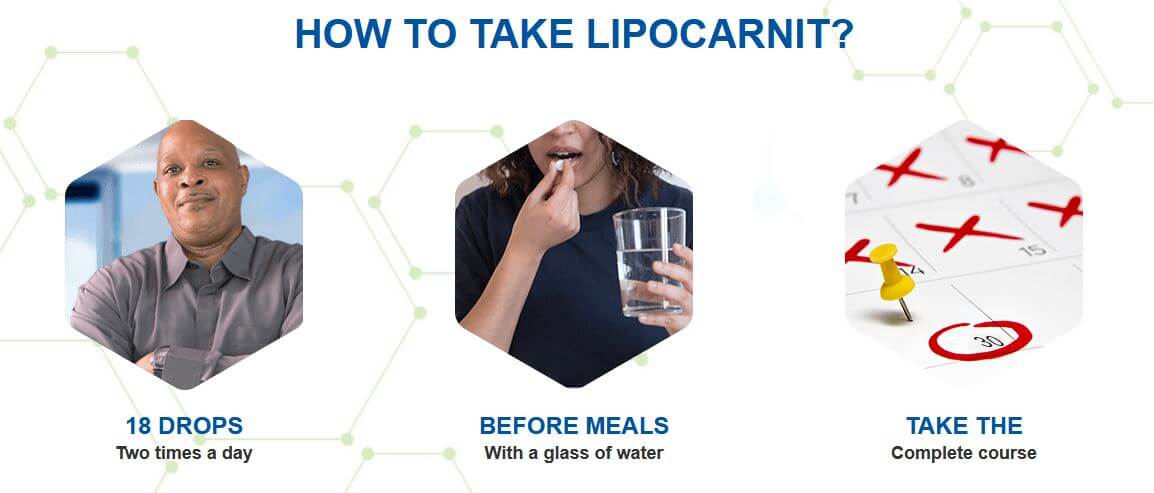 instructions how to take Lipocarnit drops for weight loss Nigeria