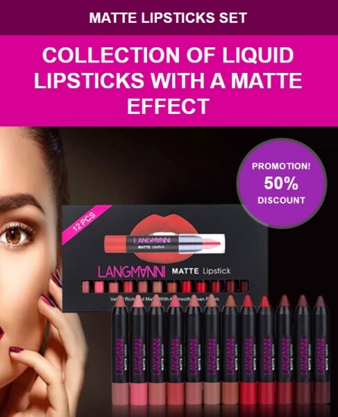 Langmanni Matte Lipstick Set Price