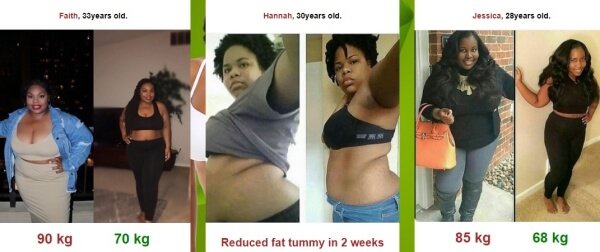 weight loss results Ghana