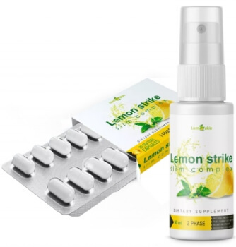 Lemon Strike gélules spray perte de poids Maroc