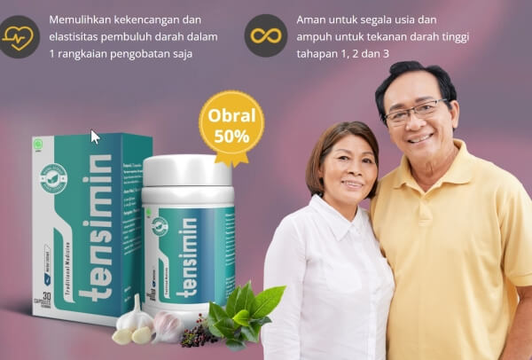 Tensimin capsules Reviews Indonesia - Price, opinions, effects